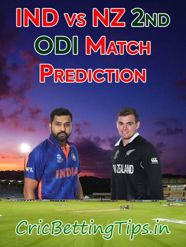 Top 3 IND vs NZ 2nd ODI Match Predictions, Probable Playing 11