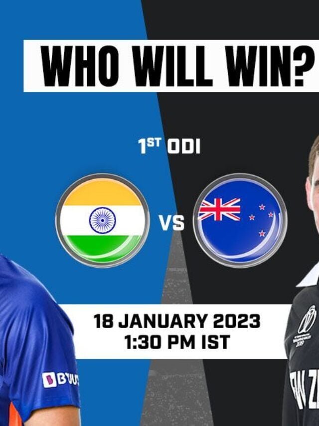 Top 3 India vs New Zealand 1st ODI Match Predictions