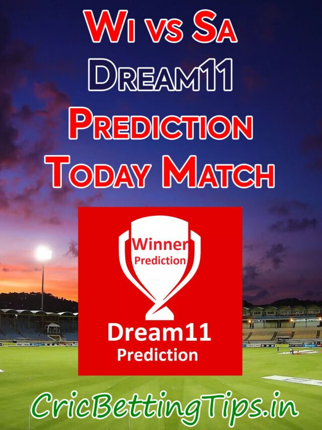 WI vs SA Dream11 Prediction – Fantasy Cricket Tips