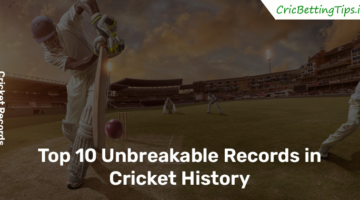 10 Unbreakable Records in Cricket History