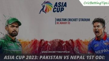 Nepal vs Pakistan Betting Tips
