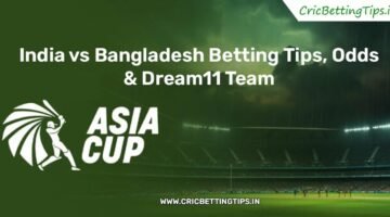 India vs Bangladesh betting tips