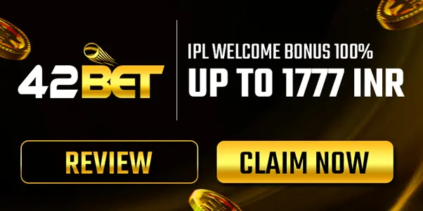 42Bet IPL Welcome