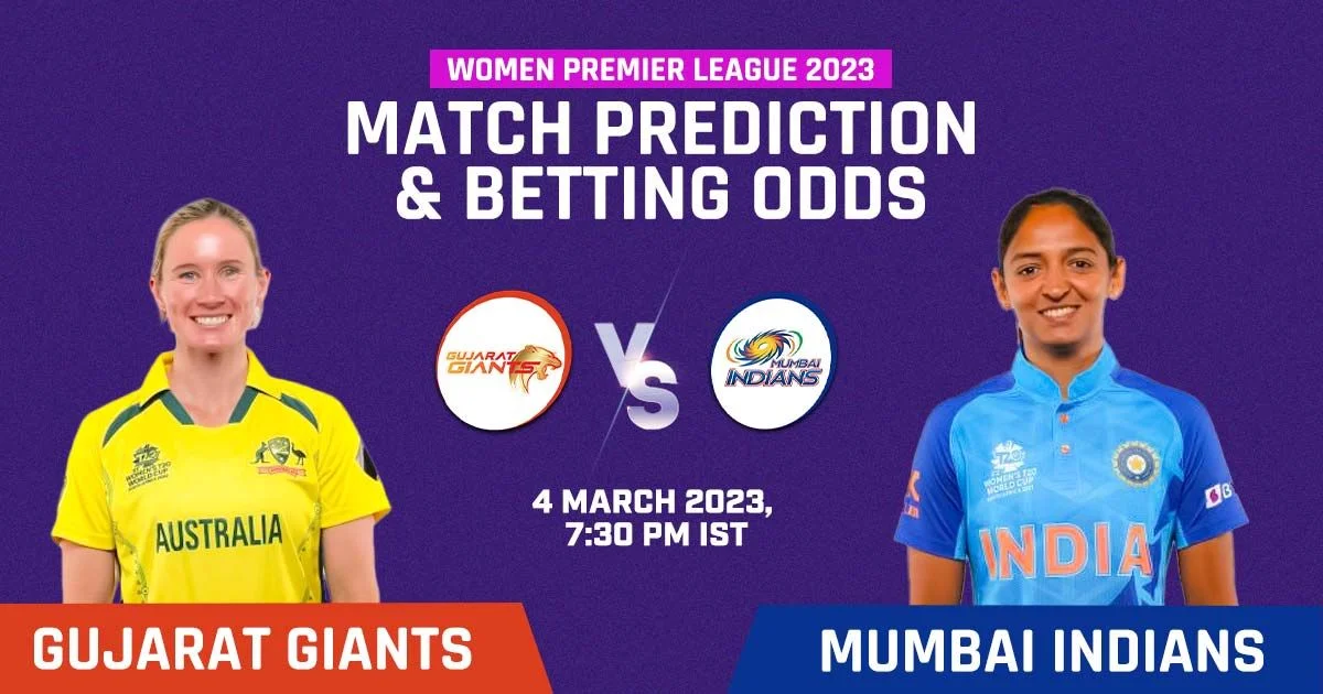 Gujarat Giants vs Mumbai Indians Match Prediction